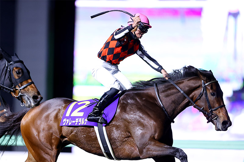 2022年 ヴァレーデラルナ 3歳馬が4連勝で一気に頂点に
